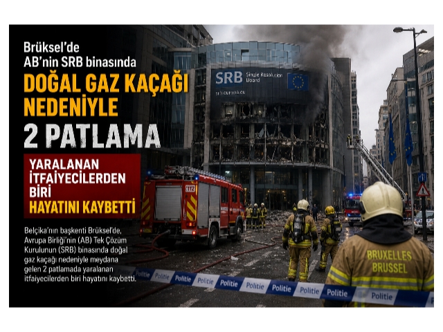 Brüksel'de AB kurumu binasındaki çifte patlamada yaralanan itfaiyeci hayatını kaybetti