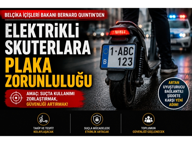 İçişleri Bakanı Quintin'den uyuşturucu şiddetine karşı elektrikli skuterlara plaka önerisi