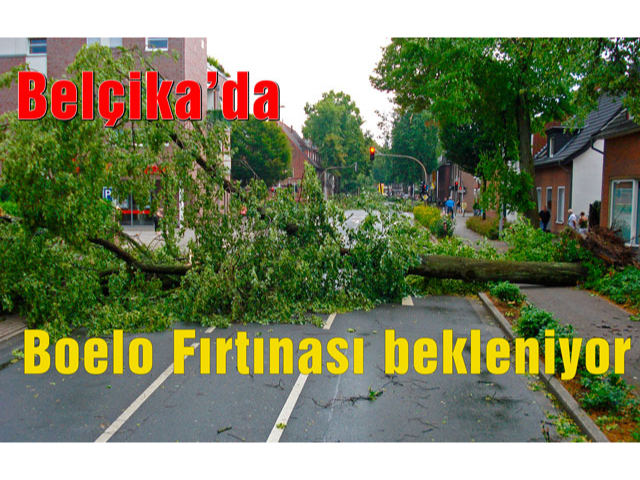 Belçika'da Austen Fırtınası'nın ardından Boelo Fırtınası bekleniyor
