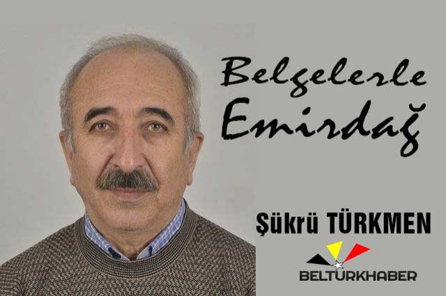 EMİRDAĞ KURUDERE KÖYÜNDE BULUNAN ADAK STELLERİ