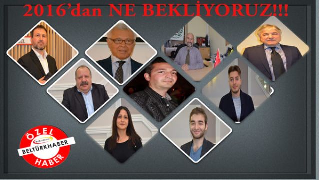 2016’dan NE BEKLİYORUZ!!! - Belçikalı vatandaşlar