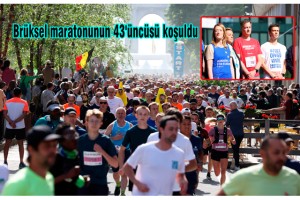 Brüksel maratonunun 43'üncüsü koşuldu