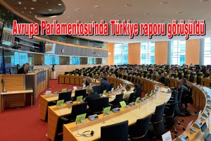 Avrupa Parlamentosu'nda Türkiye raporu görüşüldü