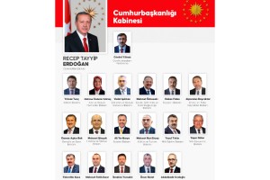 Cumhurbaşkanı Erdoğan yeni kabineyi açıkladı