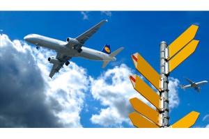 Küresel hava yolu yolcu trafiği nisanda yüzde 45,8 arttı