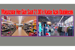 Belçika'da Mağazalar Her Gün Saat 21.00’e Kadar Açık Olabilecek