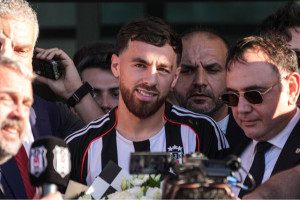 Emirdağlı Milli yıldız Orkun Kökçü, Beşiktaş için İstanbul'da