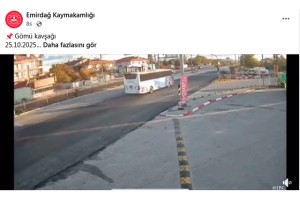 Emirdağ, Gömü'de yolcu otobüsünün çarptığı ATV aracı sürücüsü öldü