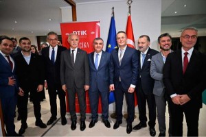 Brüksel'de AB-Türkiye İş Zirvesi kapsamında resepsiyon düzenlendi