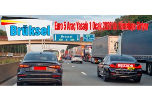 Brüksel’de Euro 5 Araç Yasağı 1 Ocak 2026’da Yürürlüğe Giriyor