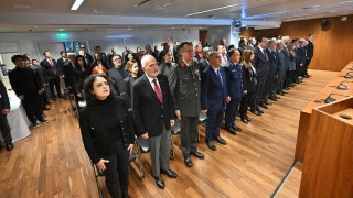 Büyük Önder Atatürk, ebediyete intikalinin 87. yılında Brüksel'de anıldı