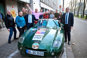 2025 İpek Yolu Rallisi'nin yolculuğu Brüksel'de Türk kahvesi eşliğinde anlatıldı