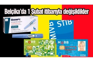 Belçika’da 1 Şubat itibarıyla değişiklikler