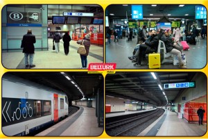 Belçika'da demir yolu çalışanlarının 5 günlük grevi başladı