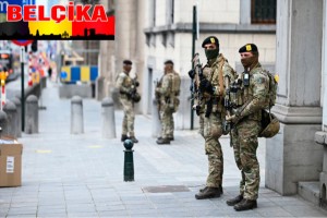 Belçika'da askerler, Yahudilerin yoğun bulunduğu alanları korumak için sokağa indi