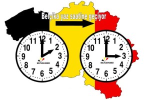 Belçika’da Yaz Saati Uygulaması Bu Cumartesi Gecesi Başlıyor