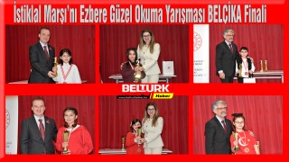 Brüksel’de “İstiklal Marşı’nı Ezbere Güzel Okuma” Yarışması Finali Düzenlendi