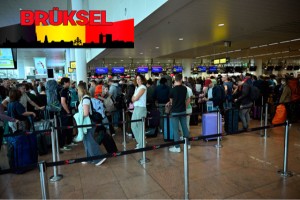 AB'nin yeni "Giriş-Çıkış Sistemi", Brüksel Havalimanı'nda uzun kuyruklara yol açtı