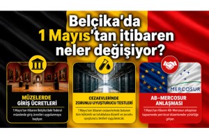 Belçika’da 1 Mayıs’tan itibaren neler değişiyor?