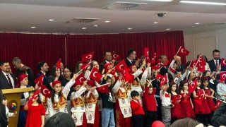 Brüksel'de 23 Nisan Ulusal Egemenlik ve Çocuk Bayramı kutlandı