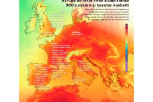 Avrupa’da rekor kıran sıcaklıklarda 300'e yakın kişi hayatını kaybetti
