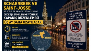Brüksel Nord bölgesinde gece işletmelerinin kapanış saatleri uzatılıyor
