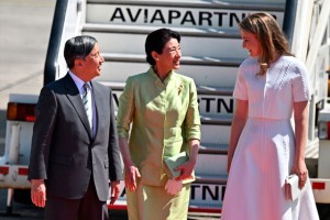 Japonya İmparatoru Naruhito, Belçika'da