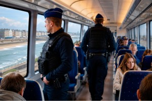 Belçika'da Brüksel ile kıyı kentleri arasındaki tren seferlerinde polisler görev yapacak