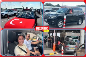 Gurbetçilerin Türkiye'ye gelişleri sürüyor