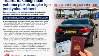 YABANCI PLAKALI KARA TAŞITLARI İÇİN YOLCU REHBERİ