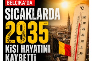 Belçika'da sıcak hava dalgalarında beklenenden 2 bin 935 daha fazla ölüm kaydedildi