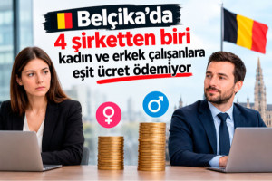 Belçika'da 4 şirketten biri kadın ve erkek çalışanlara eşit ücret ödemiyor