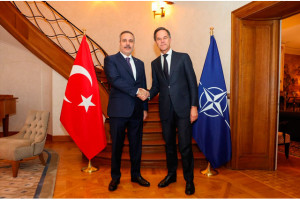 Dışişleri Bakanı Fidan, Brüksel'de NATO Genel Sekreteri Rutte ile görüştü