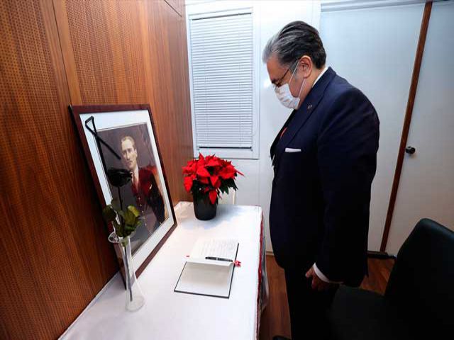 Atatürk Vefatının 83’üncü Yıl Dönümünde Belçika’da Anıldı